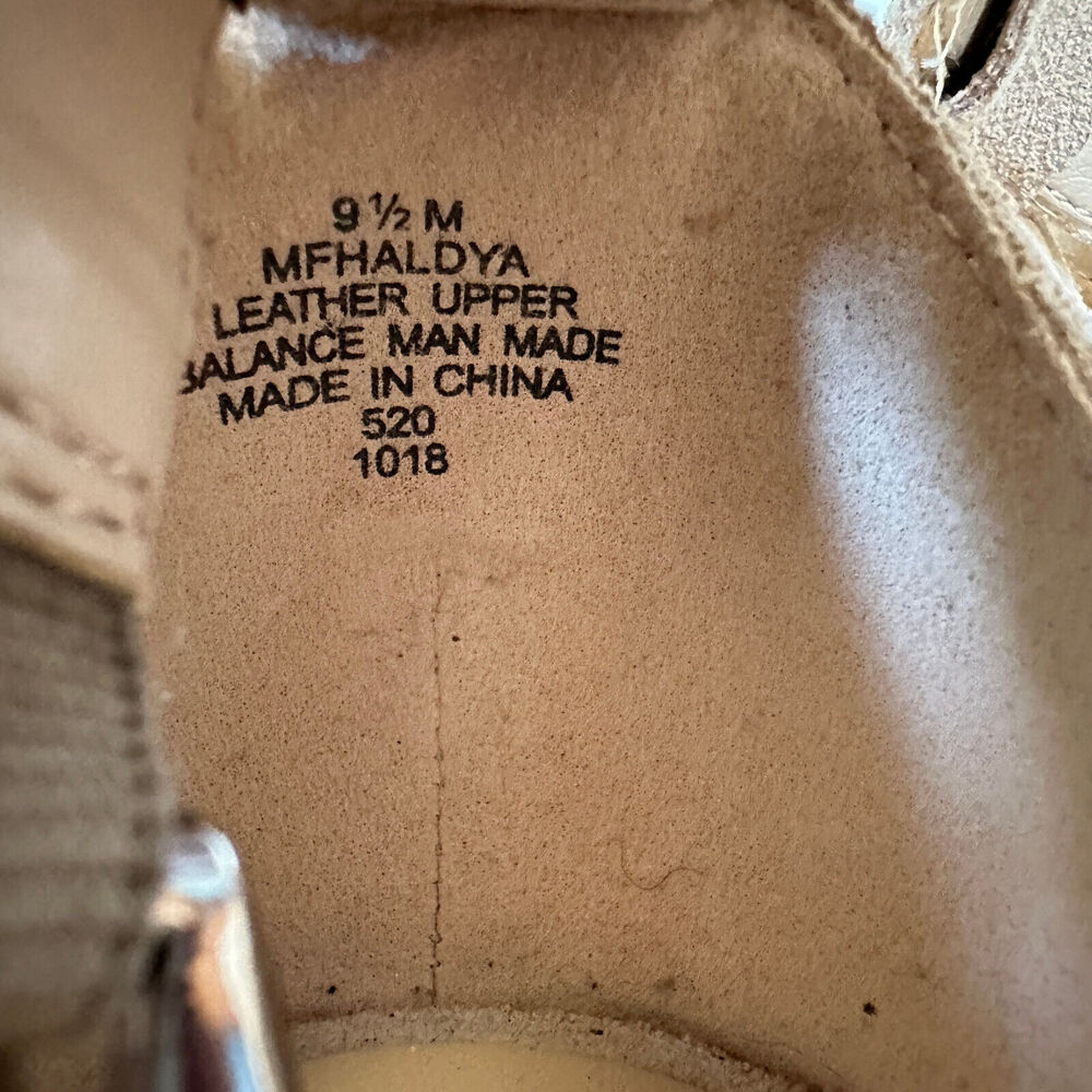 Marc Fisher HALDYA Suede Laser Wedge Platform Espadrille Sandals Size 9.5M Tan - Picture 5 of 15